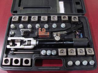 Mastercool Hydraulic Flaring Tool Set w Case 71475