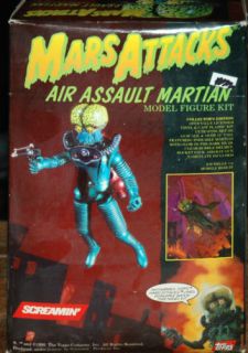 Screamin Mars Attacks 1 8 Air Assault Martian SEALED