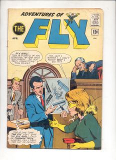 Adventures of the Fly 25 1963 Silver Age Archie Comics superhero Fly
