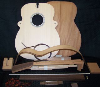 14 Fret 00 Mahogany Guitar Kit Martin Parts Luthier