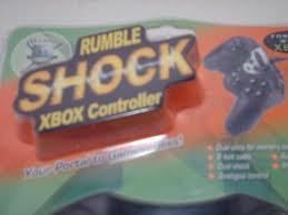 MAXIMO RUMBLE SHOCK XBOX CONTROLLER DUAL SLOTS FOR MEMORY CARDS