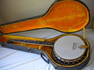 Maybell Nite Hawk Recording 5 String Banjo w Case Nice