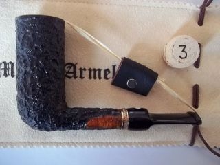 Mauro Armellini Briar Smoking Pipe Hand Made in Italy