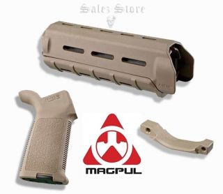 Magpul 223 Moe Grip Trigger Guard Carbine Length Handguard fde
