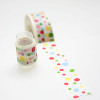 Washi Tape paper masking tape 100cm Colorful Dot J 033 Buy Get More