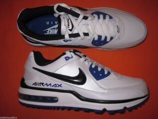 Mens Nike Air Max Wright Shoes Sneakers 317551 194 White Royal New