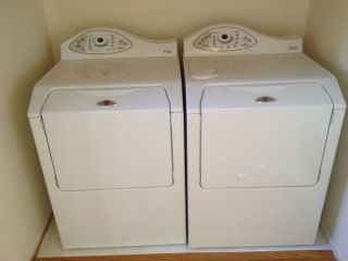 Maytag Neptune Front Loading Washer Dryer Set Great Condition