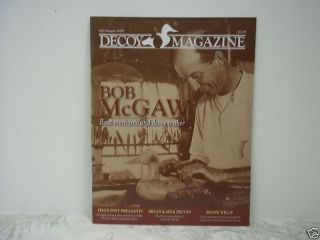 Decoy Magazine J A 2009 Bob McGaw