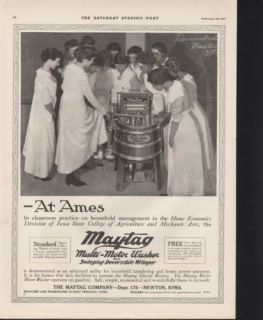 of original advertisement 1917 company name maytag product s washing