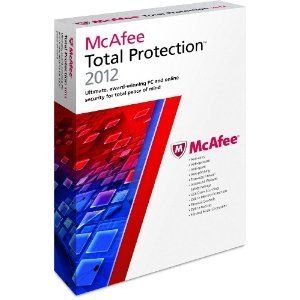 McAfee Total Protection 2012 3 PC User Antivirus VirusScan BRAND NEW