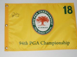 RORY MCILROY Signed Autographed 2012 PGA Championship Golf FLAG KIAWAH