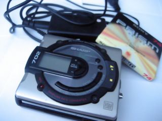 Sharp MD MS702 Portable MiniDisc Player Recorder