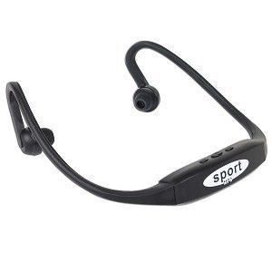 Behind Neck Sport  Media Player w microSD SDHC Slot Listen without