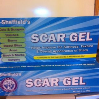 Sheffields Scar Gel for Stretchmarks Scars Compare to Mederma Scar Gel