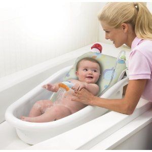 Safety 1st 44025B Warm Me Shower and Bath Tub in White