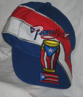 Puerto Rico  Adjustable Baseball Cap Hat