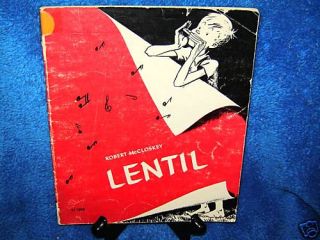 Vintage Scholastic Lentil by Robert McCloskey