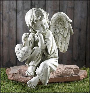 Memorial Angel Statue Until we Meet again Grave or garden