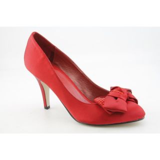 Menbur Carnil Womens Size 6 Red Textile Pumps Classics Shoes EU 36
