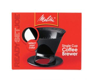 Melitta Ready Set Joe Single Cup Coffee Brewer 64007