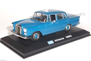 Mercedes Benz 200 D Taxi in Athens 1965 1 43 New