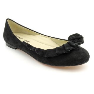 Mea Shadow Galatea Womens Size 7 5 Black Regular Suede Flats Shoes