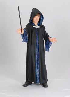 Wizard Merlin Robe fancy dress up BNIP 9 12yrs Boys Girls Kids Costume