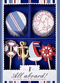 New Meri Meri Nautical Cupcake Kit