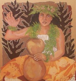 2007 Merrie Monarch Festival Poster Hilo Hawaii