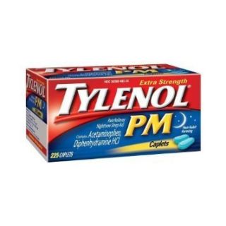 Tylenol® PM Extra Strength 225 Caplets Pain Fever Reliever