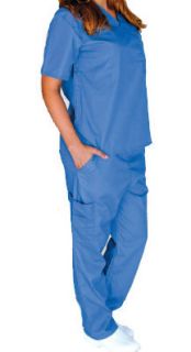 Medical Scrubs Set Natural Uniforms XS s M L XL 2XL 3XL Unisex Cargo