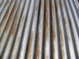 Reclaimed Metal Roofing Corrugated Panels Rustic Coating