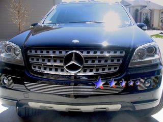 06 08 Mercedes Benz ML350 500 Bumper Billet Grille