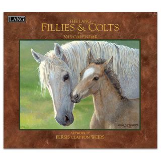 2013 Horse Fillies and Colts Wall Calendar Persis Clayton Weirs