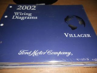 2002 Mercury Villager Wiring Electrical Diagrams Manual