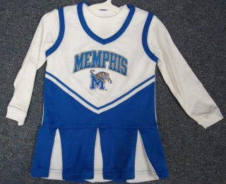 Memphis Tigers Super Cute Cheerleader Toddler Outfit 3T