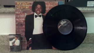 Authentic Michael Jackson Off The Wall Album and Thriller Cassette