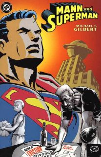 Mann and Superman 1 VF NM Prestige Format Michael T Gilbert DC Comics