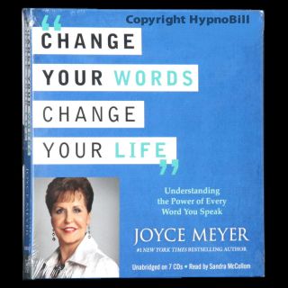 New Change Your Words Change Your Life Joyce Meyer 7 CDS