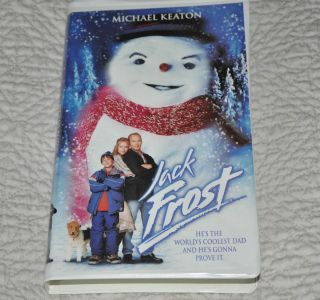 Michael Keaton Jack Frost VHS 1999 Warner Brothers