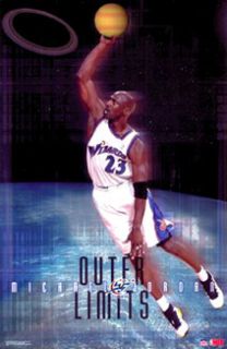 Michael Jordan Wizards Outer Limits Original Starline Poster
