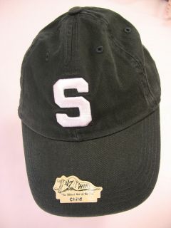 Michigan State Spartans YOUTH Ball Cap Dark Green Casual CHILD