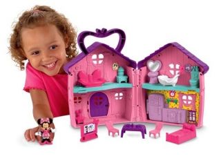 Fisher Price Mickey Mouse Clubhouse Minnies House Playset