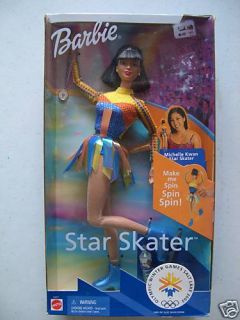 Barbie Star Skater Michelle Kwan New