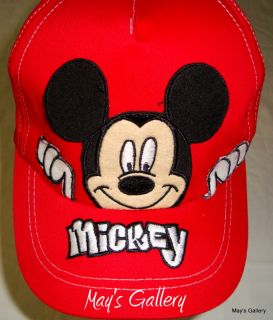Disney Mickey Mouse Baseball Cap Hat Adjustable