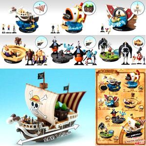 One Piece Anime 1 144 World Scale Going Merry Diorama Pirate SHIP