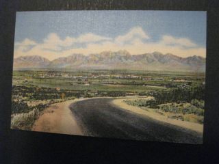Mesilla Valley Organ Mountains New Mexico Postcard