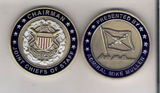 Chairman Joint Chiefs of Staff Admiral Mike Mullen Extreme RARE