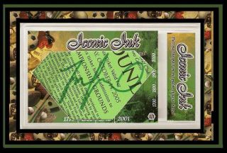 Michelle Wie Signed Iconic Ink Autograph GAI 1 1 Card