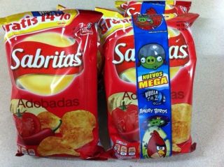 Sabritas Adobadas Mexican Chips 30 Packages